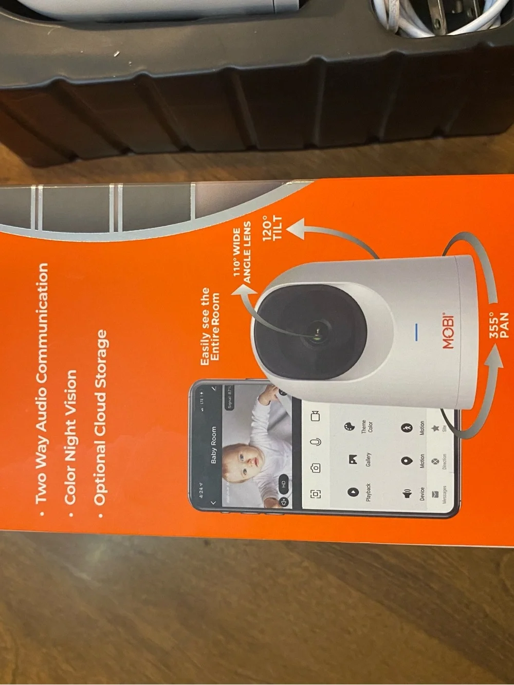 MobiCam PRO Intelligent Nursery Camera - White